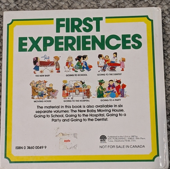 Usborne First Experiences Book for Kids - Picture 2 of 4